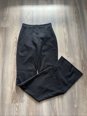 H&M Black Trousers with Elastic Waistband